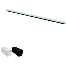 엘포스 LED SIMPLE 1200mm 티라인직부등 폭33 고휘도30W 고밝기 플리커프리 TS33 일자 좌우 연결 가능+전원마감 포함 바디블랙, 주백색, 1개