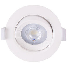 동성 LED 할로겐 일체형 회전 원형 매입등 화이트 7W (3색상), 주광색, 1개