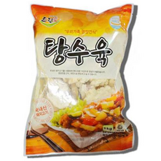 [국내산 돼지고기] 드림애 탕수육 1kg x 10개입 1박스, 10개