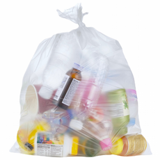 다이랩 쓰레기용 분리수거 비닐 봉투 투명, 100개, 60L