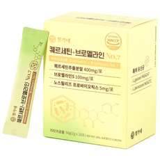 힘가네 퀘르세틴 브로멜라인 No7 특허 유산균 노스릴리즈 환절기 케르세틴, 28개, 2g