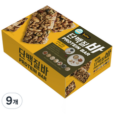 꿀이구마 견과 듬뿍 단백질바 10p, 350g, 9개