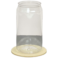 투명 페트 캔 일반용 용기 캔시머 카페 커피 배달, 168개