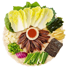 최가네 포항 구룡포 꽁치 청어 손질 햇과메기 야채세트, 1개, 청어손질과메기10미 /야채없음