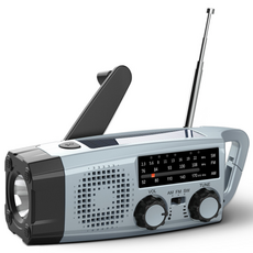 서바이복스 휴대용 재난용 라디오 크랭크 자가발전 태양열 LED랜턴, 서바이복스 단품