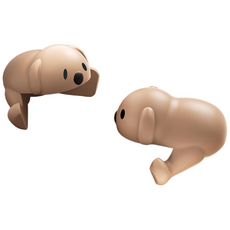 소프트 실리콘 퍼피 모서리 보호대 4P 안전 가드 가구 책상, 브라운, 4개