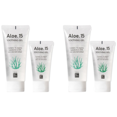 [ 1+1 ] 나어릴때 USDA인증 유기농 알로에15 수딩젤 230ml, 230g, 2개