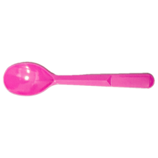 편의점 디저트 일회용 개별포장 스푼 아이스크림 수저 핑크, 1세트, 100개