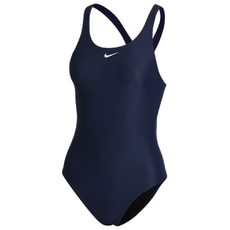 나이키 스윔 솔리드 패스트백 여성 원피스 실내 수영복 하이컷 NESS8370-440