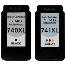 [호환] BNC INT PG-740XL CL-741XL 대용량 블랙+컬러 SET 캐논 프린터 MG3570 MG3670 재생 잉크, 1개 1개