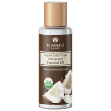 KHAOKHO TALAYPU 初榨椰子身體油, 100ml, 1瓶