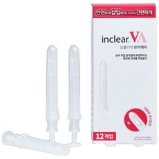 인클리어 VA 의약품 질정주입용기, WTK-01-WHITE, 1개