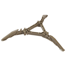 이소가스 접이식 스탠드 거치대, 1개, 스토브 가스 고정대 - 브라운