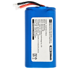 클로버 테크 18650 7.4v 2200mAh 2S1PC 리튬이온 배터리, 1개, 1개입