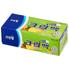 크린랩 뽑아쓰는 크린백 30cm x 45cm, 대(L), 100개입, 1개