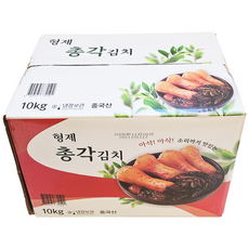 맛찬 형제 총각김치 업소용 대용량, 1개, 10kg