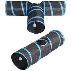 고양이터널 2pcs, 2개, 블랙블루