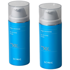 싸이닉 아쿠아 옴므 올인원 플루이드 SPF50+ PA+++, 100ml, 2개
