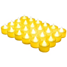 스토리빙 티라이트 LED 전자초 24p, 옐로우