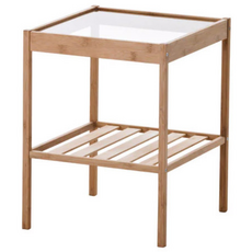 이케아 NESNA 네스나 침대협탁, 대나무_202.471.28