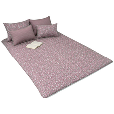 홈홈 꽃안꽃밖 누빔 온수매트커버 전기장판 통세탁 맞춤가능, 꽃안_핑크