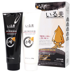 이루미 오징어먹물 새치 염색약, 4N, 2개