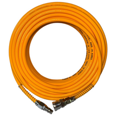 에이팩스케미칼 국산 에어호스 임팩 타카호스 니플 장착 6.5mm x 20m, 1개