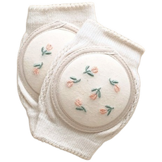 dot to dot 嬰兒刺繡圖案護膝, 2入, Sweet Tulip