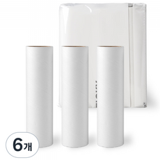 黏性除塵滾筒補充包, 6個