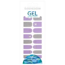 글로시블라썸 젤네일 스티커, 오로라 일루션, 1개