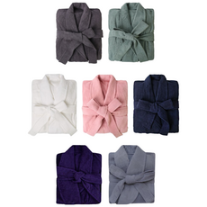 송월타월 고급 호텔 라이트 가운 40수, 그린XL, 1개