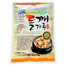 명식품본사 국산 들깨 가루 [소포장] 들깨가루, 100g, 1개