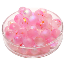 미미네아쿠아 어항장식 진주알 색돌 핑크 80p, 1개