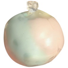 파인몰 왁뿌볼 슬랑이 말랑이 푸쉬팝 슬라임 스퀴시볼 장난감, 1개, 53g, 화이트