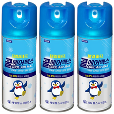 제일파프 쿨 에어 맥스 200ml, 3개, 1개입