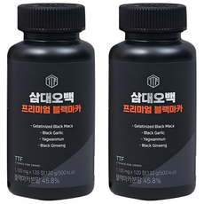 삼대오백 프리미엄 블랙마카, 120정, 2개