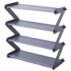 조립식 4단 신발장 DIY 정리대 보관함 정리함 거치대 현관, 그레이