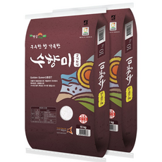 25년 햅쌀 수향미 20kg(10kg+10kg) 골드퀸3호 상등급 최근도정, 10kg, 2개