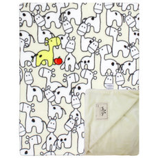 BelleMent 印花保暖毯, 長頸鹿款