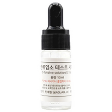 잔류 염소 측정 테스트 시약 o-tolidine solution 0.1% 10ml, 1개
