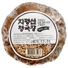 지평선 청국장 450g X 5개 업소용 냄새 없는 청국장