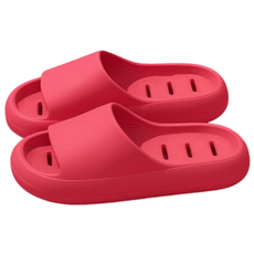 플러피팝 미끄럼방지 욕실화 물빠짐 EVA 화장실 슬리퍼, 프렌치핑크, 1개