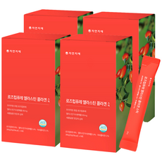 NatureSolution 玫瑰果泥膠原蛋白條隨身包, 280g, 4盒