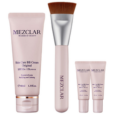 메즈클라 비비크림 기획SET(비비1+브러쉬1+비비5ml 2개), 1개, 40ml