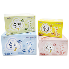 순견 여아용 기저귀 팬티형, 1개, 10개입, 소형