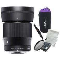[포토리뷰이벤트] 시그마 C 30mm F1.4 DC DN 후지필름 X용 + (MECO MC필터+방수파우치+융) _WJK