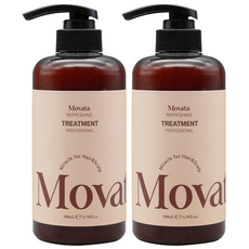 모바타 미용실 전문가용 대용량 헤어 린스 극손상 트리트먼트 추천 1위 약산성 단백질, 2개, 500ml