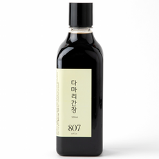 807호 100% 국내산 재료로 만든 수제 다마리간장 500ml