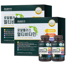 [경남제약] 로얄플러스 멀티비타민 60정 x 2병, 2개, 120정