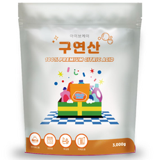 아이브케이 구연산 리필형 (대용량), 3kg, 1개